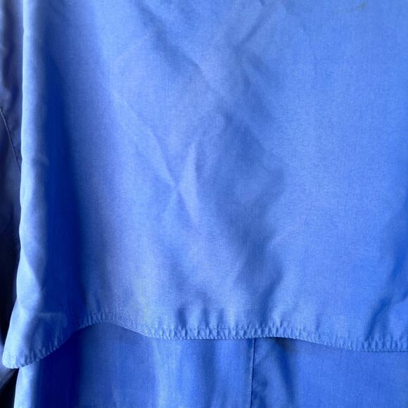 M Forecaster Blue Vintage Windbreaker Full Zip Womens Size Small - Picture 10 of 15